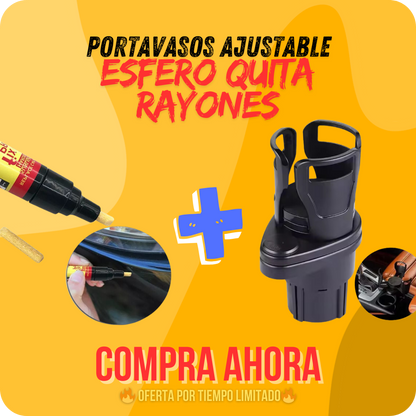 Combo Porta vasos + Esfero Quita Rayones